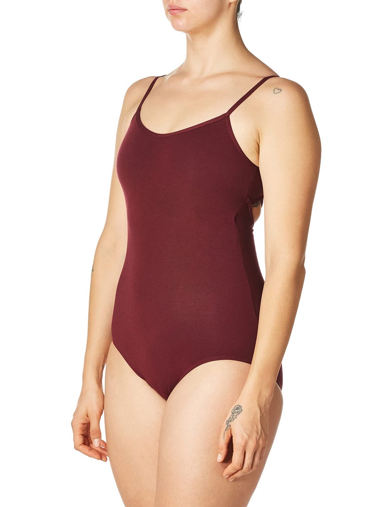 Capezio ليوتارد رياضي نسائي من كابيزيو CC102، بورغندي، صغير أمريكي - Image 1